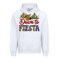 White Down to fiesta Urban Hoodie - RanaPortraitStore