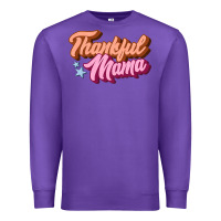 Purple thankful mama Premium Sweatshirt - JahusDesignShop