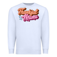White thankful mama Premium Sweatshirt - JahusDesignShop