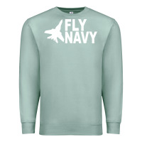 Seafoam fly navy Premium Sweatshirt - DesigneFamous