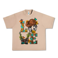 Burro Western Love with Gun Urban Heavy Tee - BundleAndBundleShop