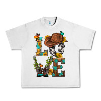 Lunar Rock Western Love with Gun Urban Heavy Tee - BundleAndBundleShop