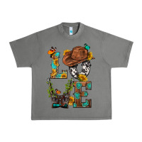 Tornado Western Love with Gun Urban Heavy Tee - BundleAndBundleShop