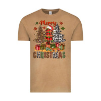 Vintage Camel merry christmas with western trees bbs Vintage Tee - BundleAndBundleShop