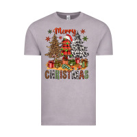 Vintage Zinc merry christmas with western trees bbs Vintage Tee - BundleAndBundleShop