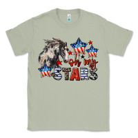Matcha Oh my stars horse 4th of july Classic Tee - CowGirlArtShop
