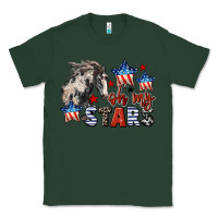 Sports Green Oh my stars horse 4th of july Classic Tee - CowGirlArtShop