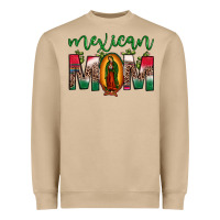 Mushroom mexican mom our lady of guadalupe leopard Heavyweight Sweatshirt - JahusDesignShop