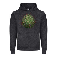 Vintage Black Arizona Fishhook Cactus Vintage Hoodie - LillyAllenDesigns