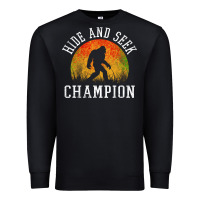 Black hide and seek champion Premium Sweatshirt - DesigneFamous