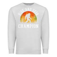 Dove Grey hide and seek champion Premium Sweatshirt - DesigneFamous