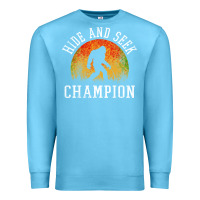 Ocean Blue hide and seek champion Premium Sweatshirt - DesigneFamous
