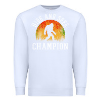 White hide and seek champion Premium Sweatshirt - DesigneFamous
