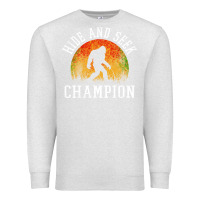 Oatmeal Heather hide and seek champion Premium Sweatshirt - DesigneFamous