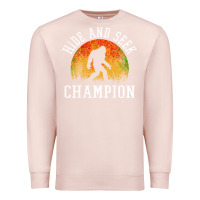 Pale Pink hide and seek champion Premium Sweatshirt - DesigneFamous