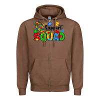 Chestnut support squad Zipper Hoodie - JahusDesignShop