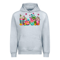 Heather Grey summer coffee cups Urban Hoodie - Jasminsmagicworld