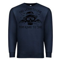 Navy hunter s thompson  fear and loathing in las vegas rare to die Premium Sweatshirt - DesigneFamous