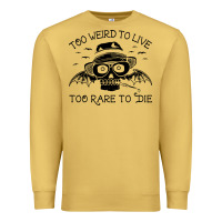 Antique Gold hunter s thompson  fear and loathing in las vegas rare to die Premium Sweatshirt - DesigneFamous