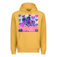 Mustard love Premium Hoodie - CowhideDigitalArt