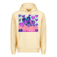 Pina Colada love Premium Hoodie - CowhideDigitalArt