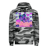 Slate Camo love Premium Hoodie - CowhideDigitalArt