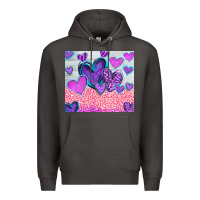 Smoke love Premium Hoodie - CowhideDigitalArt