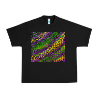 Black mardi gras leopard Urban Heavy Tee - RanaPortraitStore