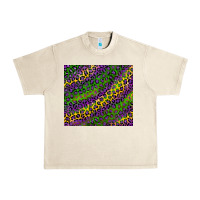 Sandshell mardi gras leopard Urban Heavy Tee - RanaPortraitStore