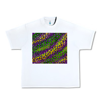 White mardi gras leopard Urban Heavy Tee - RanaPortraitStore