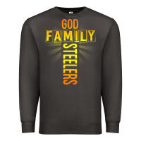 God Family Steeler Shirt Father's Day Gift Tee T Shirt Premium Sweatshirt | Teevron