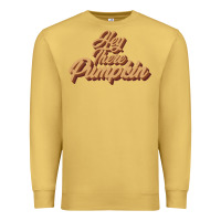 Antique Gold hey there pumpkin Premium Sweatshirt - JahusDesignShop