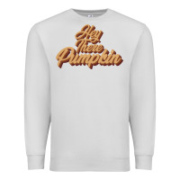 Dove Grey hey there pumpkin Premium Sweatshirt - JahusDesignShop