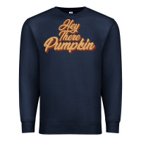 Navy hey there pumpkin Premium Sweatshirt - JahusDesignShop