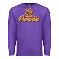 Purple hey there pumpkin Premium Sweatshirt - JahusDesignShop