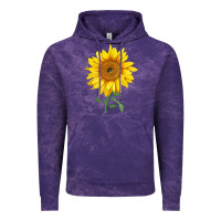 Cloud Purple Bambino Sunflower Vintage Hoodie - LillyAllenDesigns