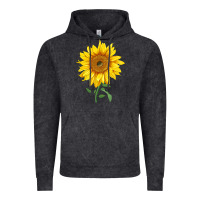 Vintage Black Bambino Sunflower Vintage Hoodie - LillyAllenDesigns