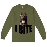 Army Green I Bite Long Sleeve Tee - Bettercallsaul