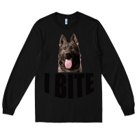 Black I Bite Long Sleeve Tee - Bettercallsaul