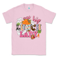 Bubblegum Pink One hip Lunch Lady Easter Day Classic Tee - CowGirlArtShop
