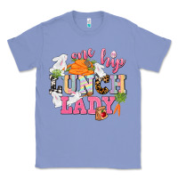 Colony Blue One hip Lunch Lady Easter Day Classic Tee - CowGirlArtShop