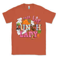 Copper One hip Lunch Lady Easter Day Classic Tee - CowGirlArtShop