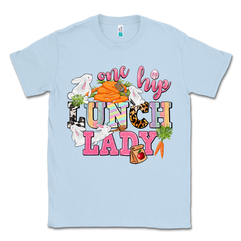 One Hip Lunch Lady Easter Day Classic Tee by CowGirlArtShop | Teevron
