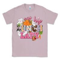 Lilac One hip Lunch Lady Easter Day Classic Tee - CowGirlArtShop