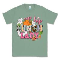 Sage One hip Lunch Lady Easter Day Classic Tee - CowGirlArtShop