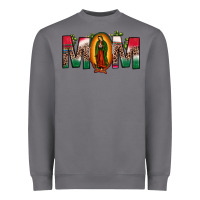 Storm mexican flag our lady of guadalupe mom leopard Heavyweight Sweatshirt - JahusDesignShop