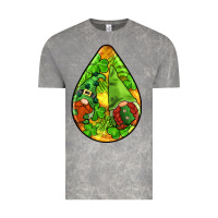 Cloud Rock st.patrick's teardrop earrings Vintage Tee - FaDigitalArtStudio