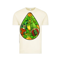 Vintage Arctic st.patrick's teardrop earrings Vintage Tee - FaDigitalArtStudio