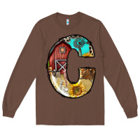 Chestnut farm life alphabet lowercase letters c Long Sleeve Tee - BundleAndBundleShop