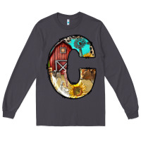 Smoke farm life alphabet lowercase letters c Long Sleeve Tee - BundleAndBundleShop